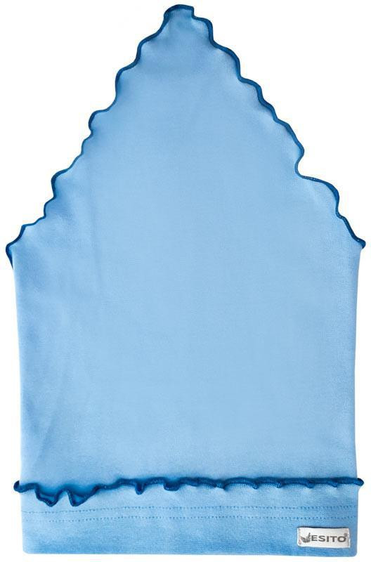 ESITO Dívčí šátek jednobarevný modrá