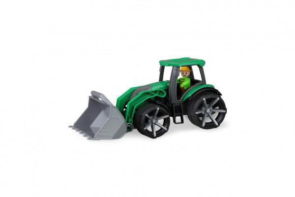 LENA Auto Truxx 2 traktor se lžící 32 cm s figurkou