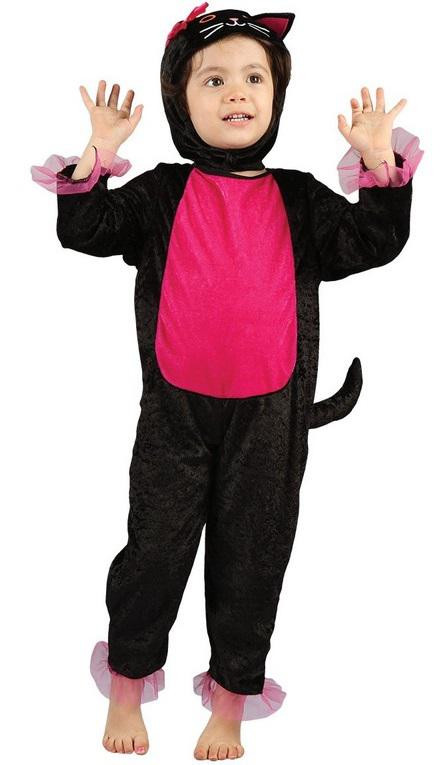 MADE Šaty na karneval - kočka, 92-104 cm