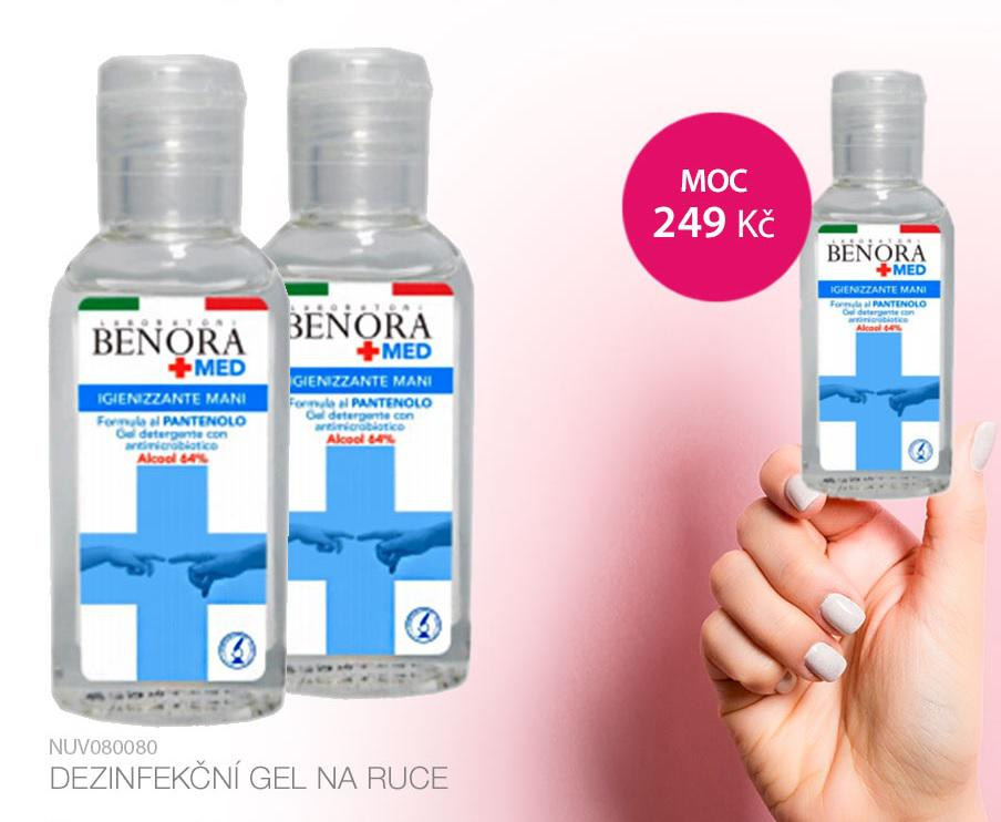 BENORA MED Dezinfekční gel na ruce 80 ml Benora Med