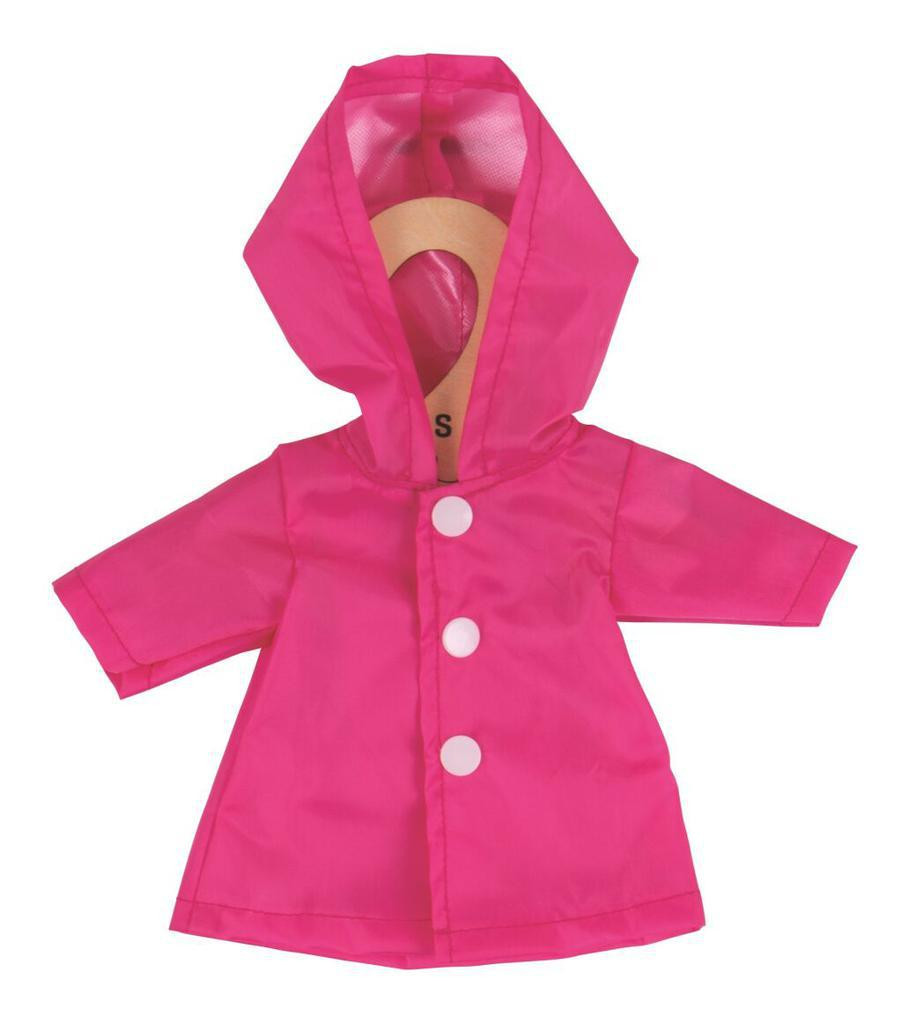 Bigjigs Toys Růžový kabátek pro panenku