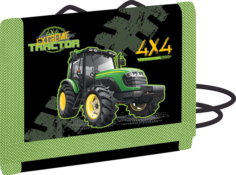 Karton P+P Dětská textilní peněženka traktor
