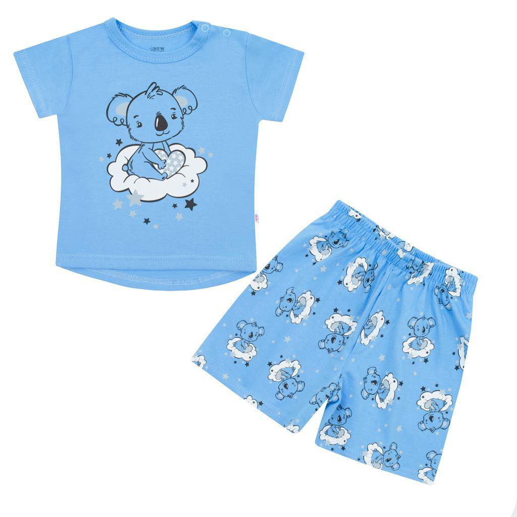 NEW BABY Dětské letní pyžamko New Baby Dream modré