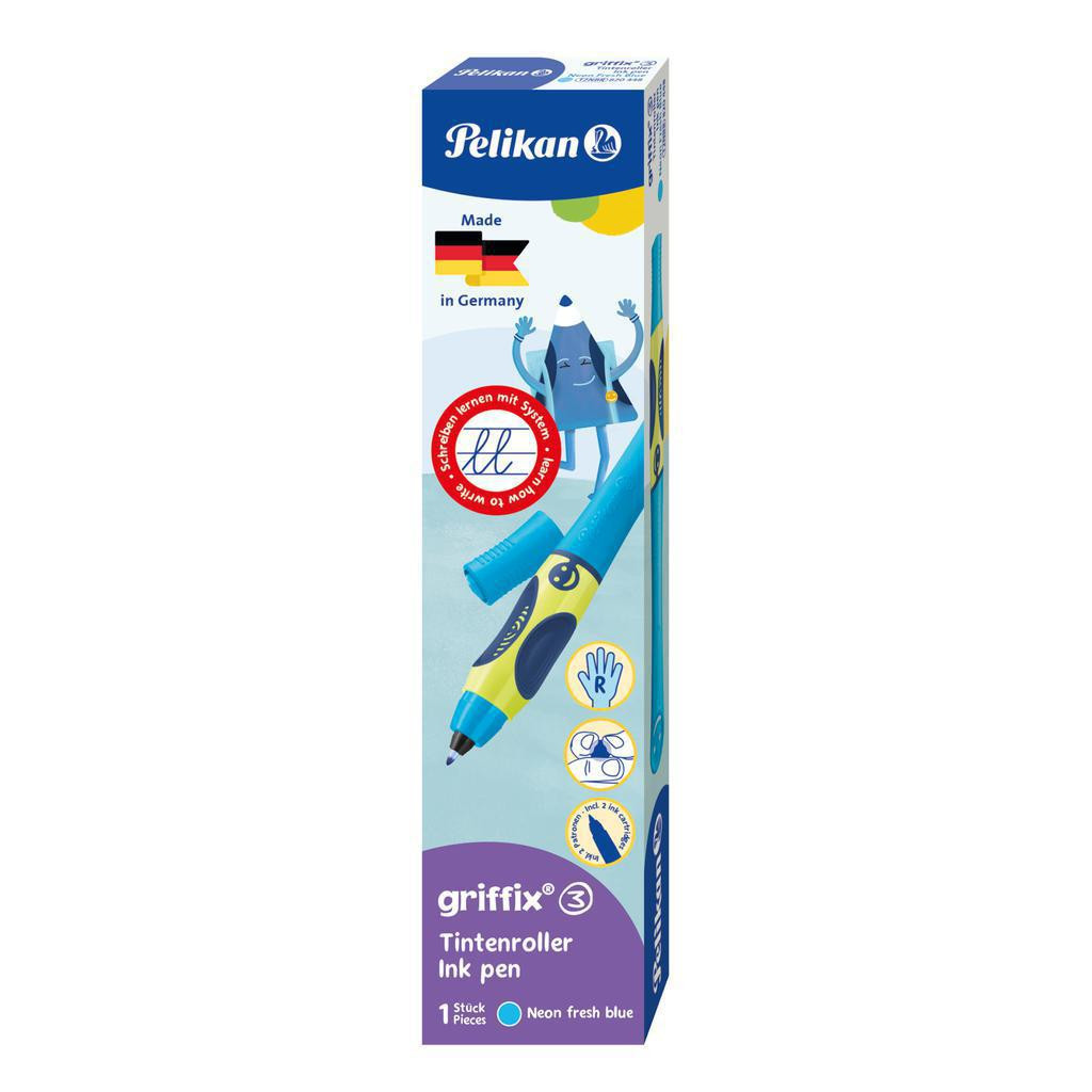 Pelikan Inkoustový roller pro praváky, Griffix 3 Modrá