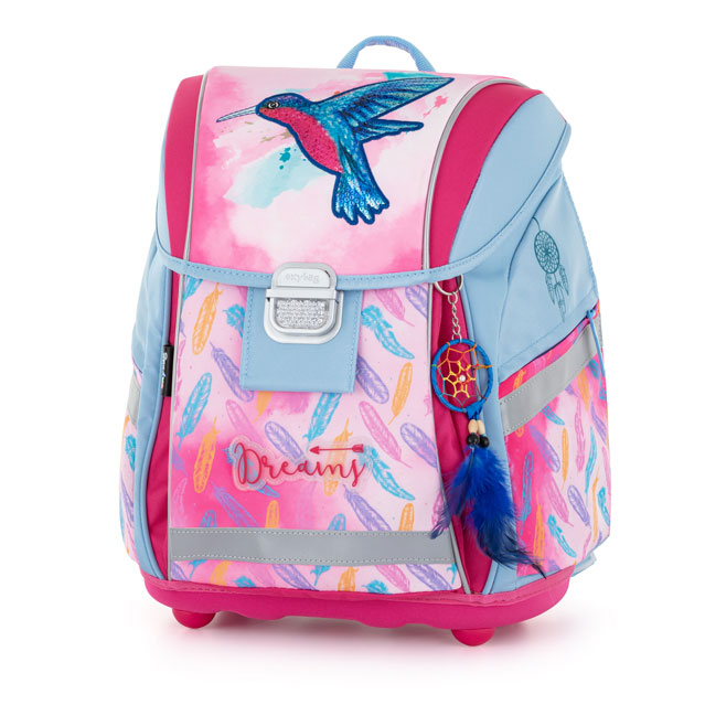 Karotn P+P Školní batoh Premium Light Kolibřík