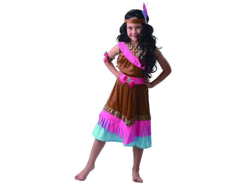 Staň se hvězdou karnevalu Kostým na karneval - indiánka, 110 - 120 cm