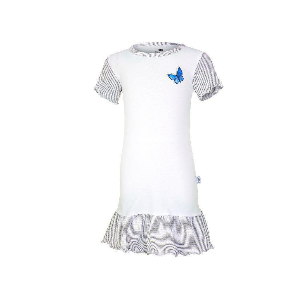 Little Angel(DITA) Noční košile tenká Debra Outlast® Bílá/motýl