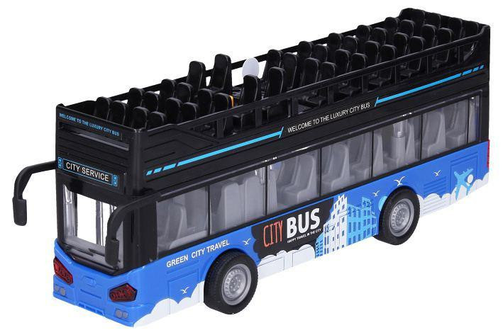 Wiky Autobus dvoupatrový vyhlídkový s efekty 28 cm