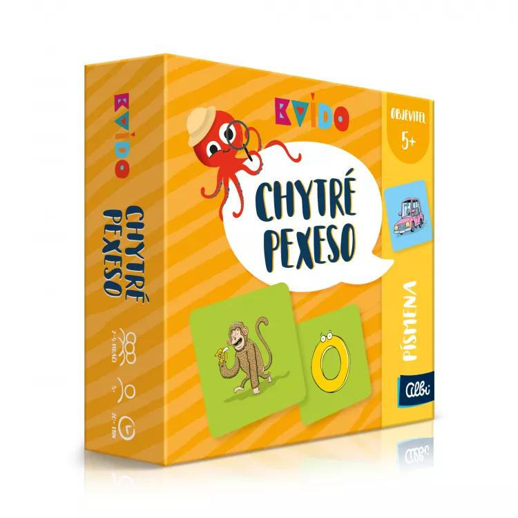 Albi Kvído Chytré pexeso - Písmena