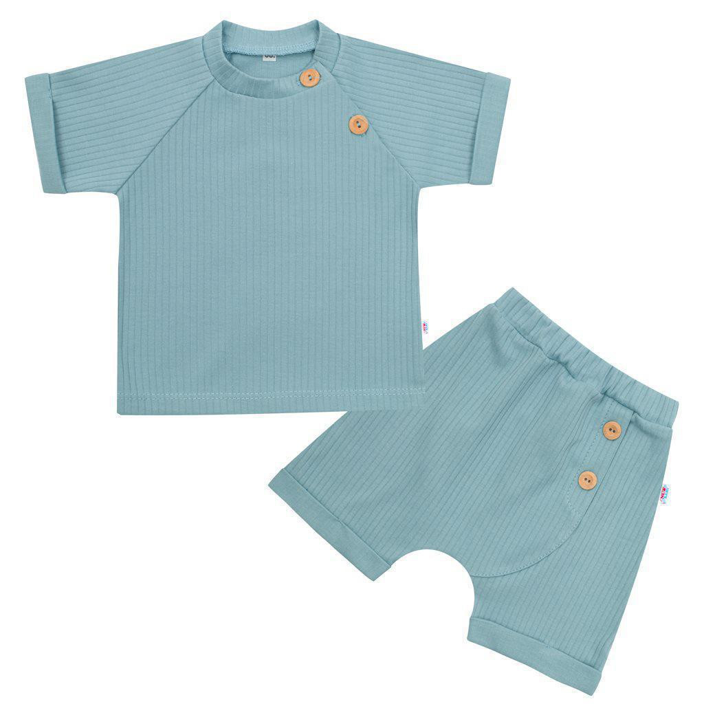 NEW BABY Kojenecká letní souprava tričko a kraťásky New Baby Practical