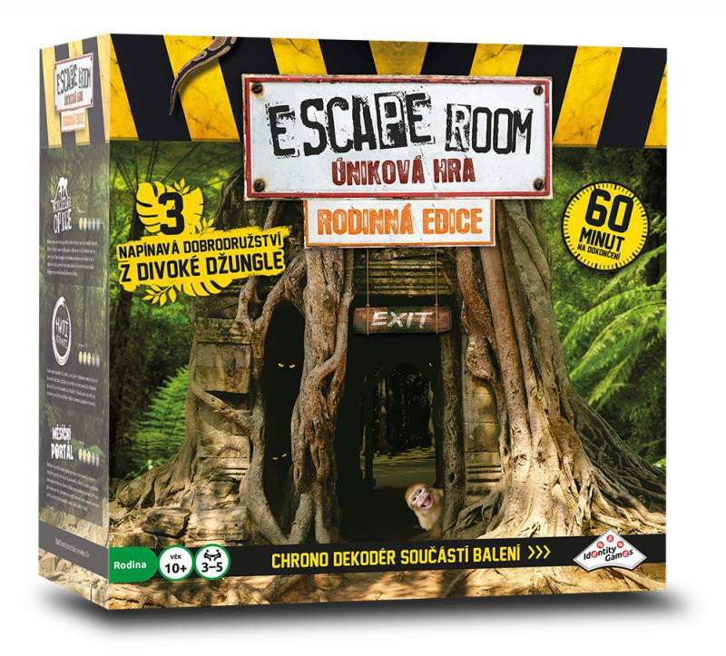 ADC Blackfire Escape room: úniková hra - Rodinná edice - 3 scénáře