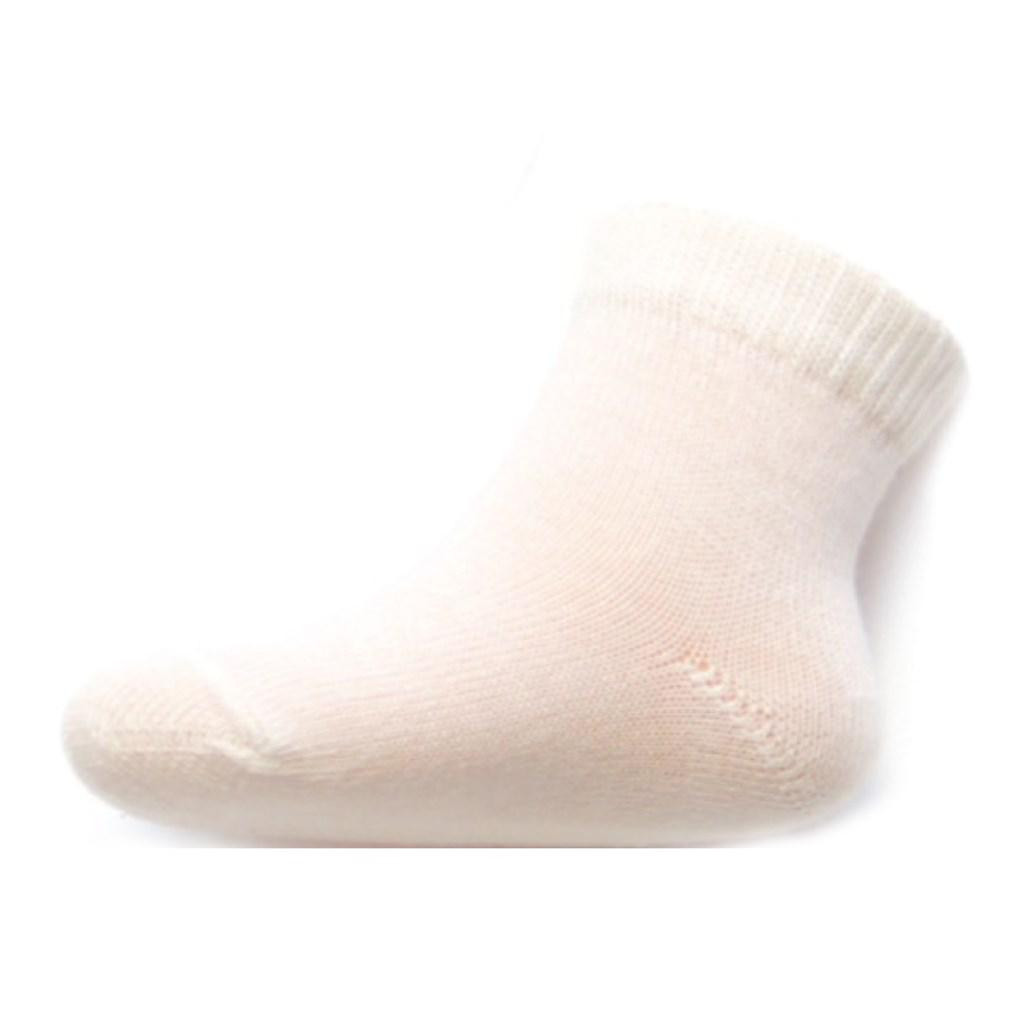 NEW BABY Kojenecké bavlněné ponožky New Baby bílé