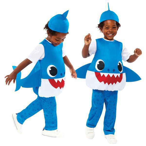 EPEE Kostým Baby Shark modrý 3-4 roky