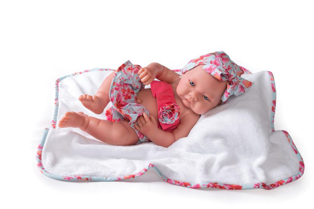 Antonio Juan Nica 50277 - realistická panenka miminko s celovinylovým tělem - 42 cm