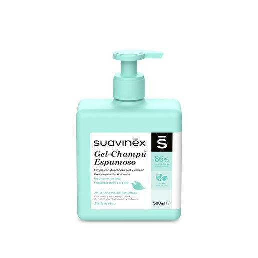 Suavinex Pěnový gel - šampon s vůní Baby Cologne 500 ml