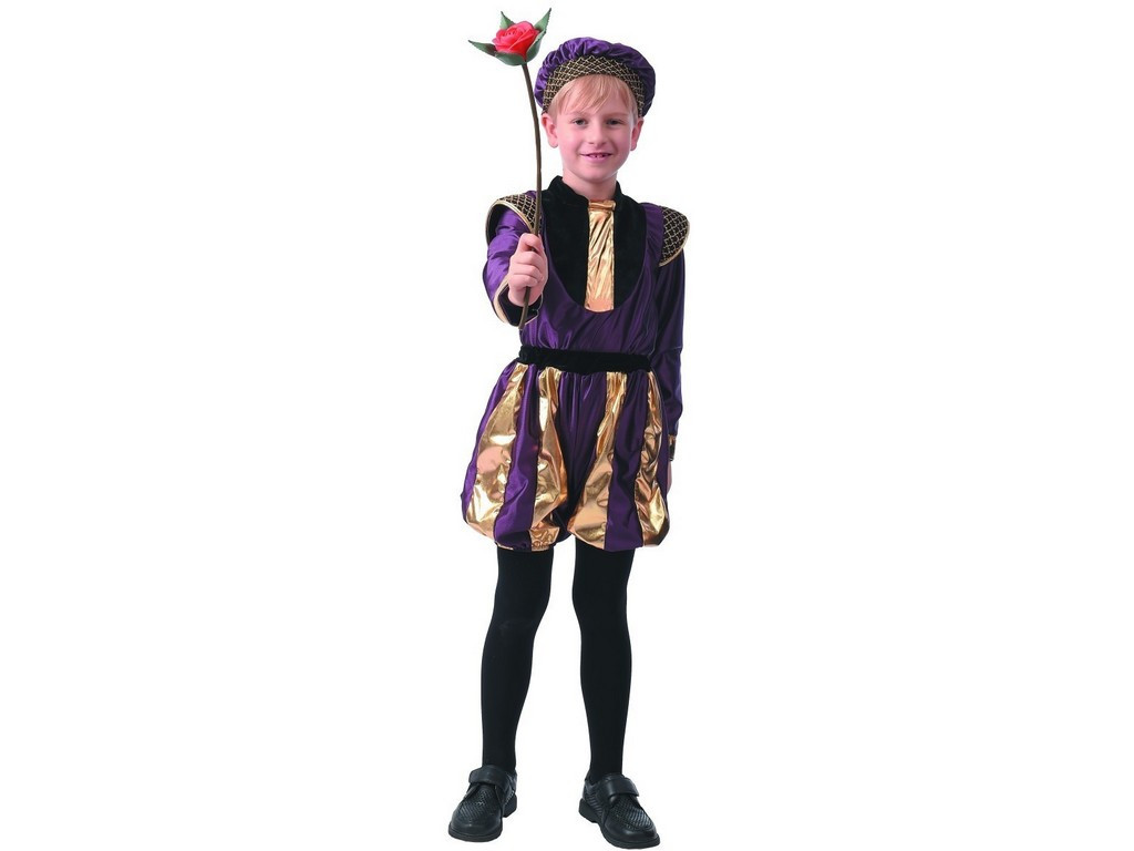 MADE Kostým na karneval - princ, 110 - 120 cm