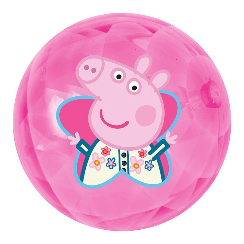 John Svítící míč Peppa Pig 10 cm