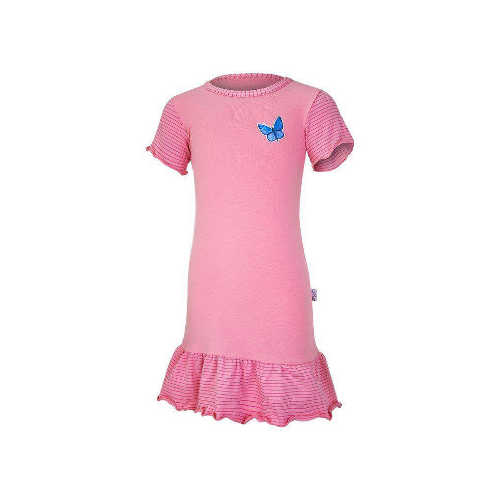 Little Angel(DITA) Noční košile tenká Debra Outlast® Starorůžová/motýl