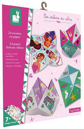 Janod Atelier Origami papírové skládačky Nebe peklo ráj Mini 7+