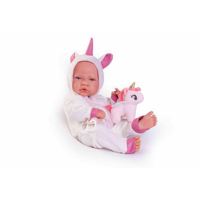 Antonio Juan NACIDA 50268 - Realistická panenka miminko s celovinylovým tělem 42 cm