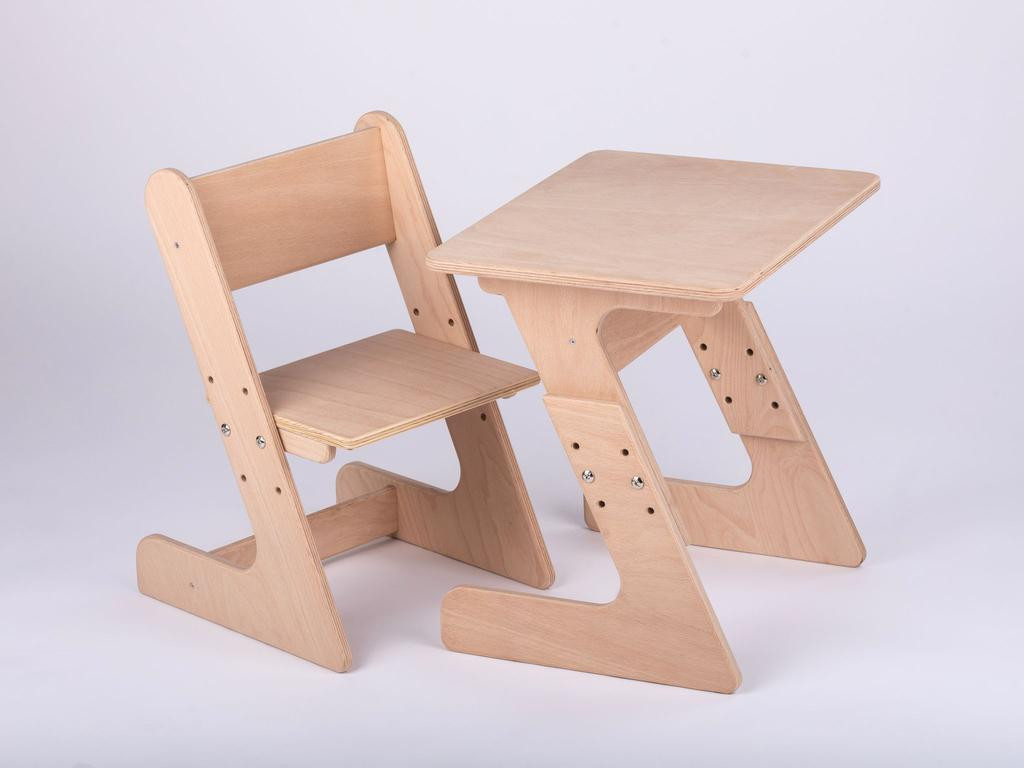 Česká výroba Rostoucí stoleček a rostoucí židlička