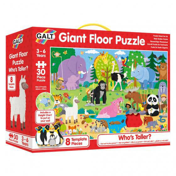 Galt Velké podlahové puzzle - Kdo je vyšší?