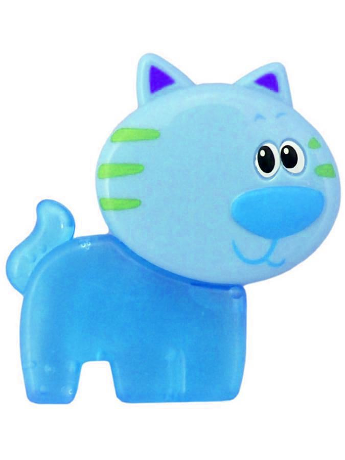 BABY MIX Chladící kousátko Baby Mix Kočička modré