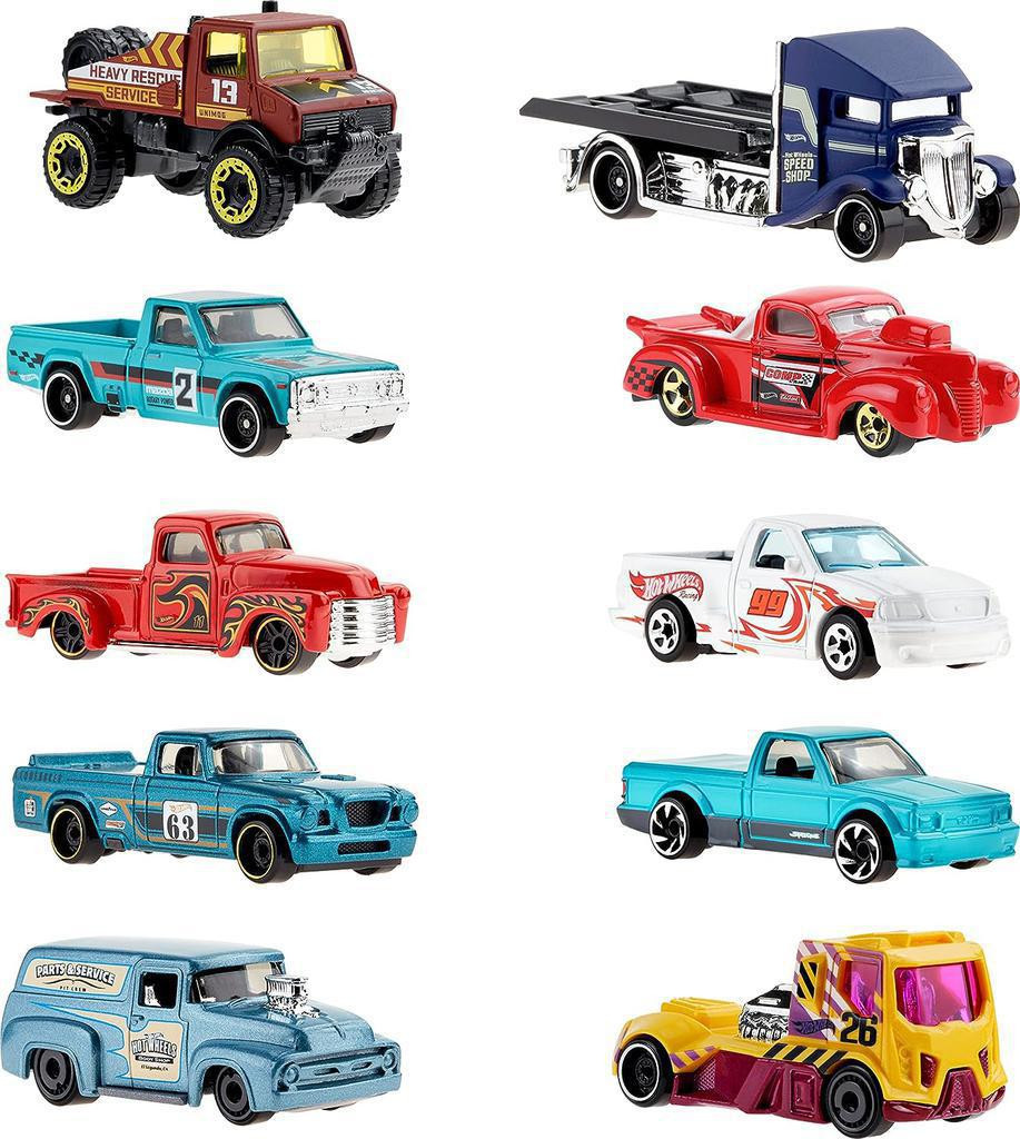 Mattel Hot Wheels Truck 10 ks
