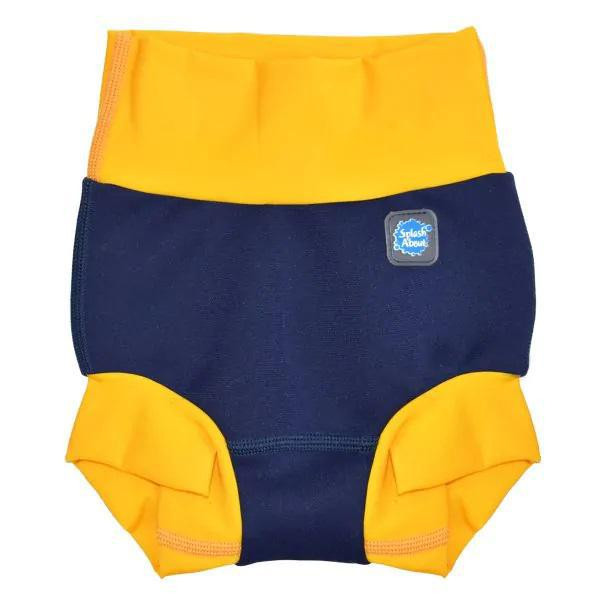 Splash About Plavky Happy Nappy DUO - Navy/Yellow