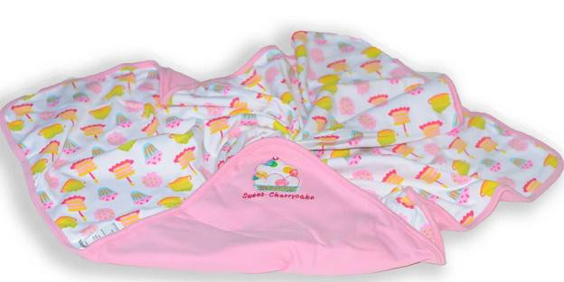 Pidilidi Dětská deka bavlněná, Pidilidi, PD435, růžová