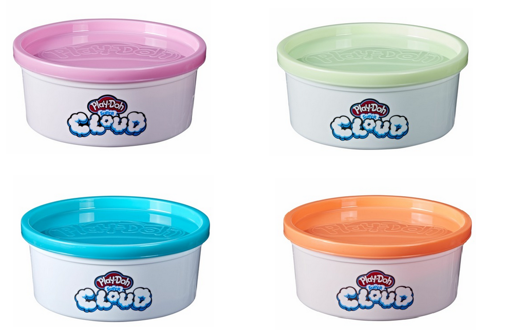 Hasbro Play-Doh super oblačný sliz samostatné kelímky