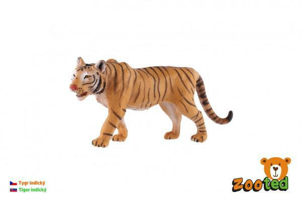 ZOOted Tygr indický plast 13,5 cm