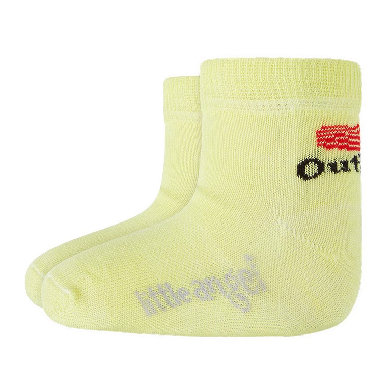 Little Angel (DITA) Ponožky dětské nízké Outlast® - citronová