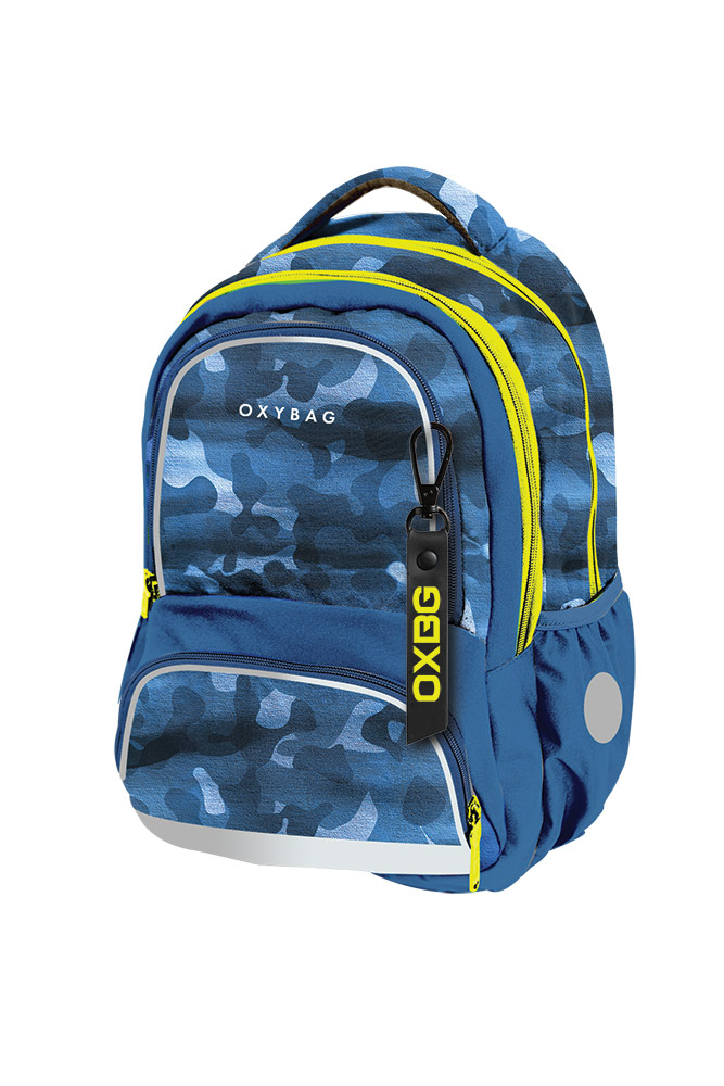 Oxy Školní batoh NEXT Camo blue