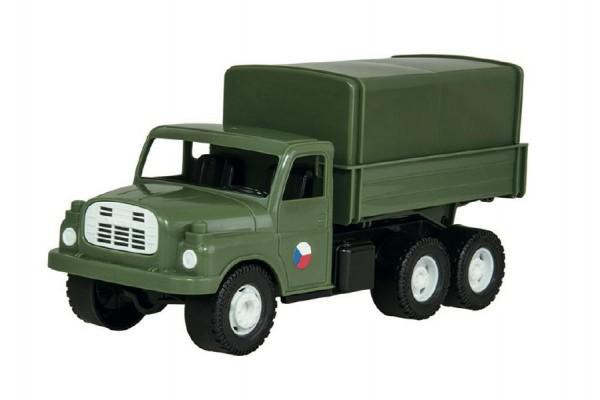 Dino Auto nákladní Tatra 148 khaki vojenská 30cm