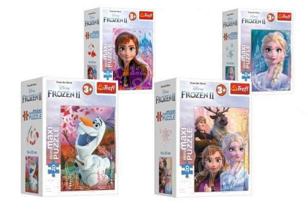 Trefl Minipuzzle Maxi 20 dílků Ledové království II/Frozen II