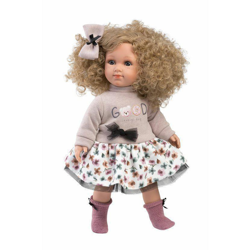 Llorens ELENA 53549 - Realistická panenka s měkkým tělem 35 cm