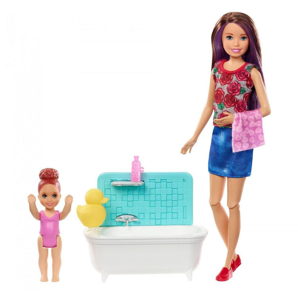 Mattel Barbie chůva - herní set