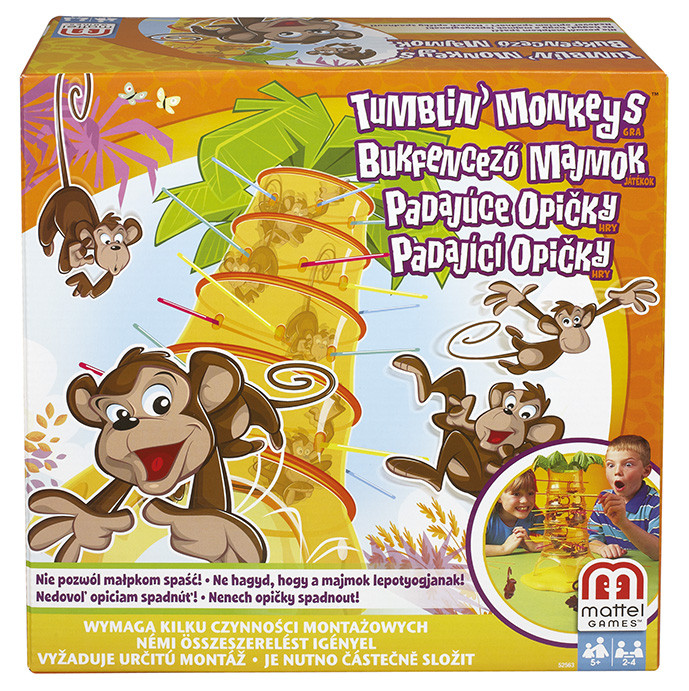 Mattel Padající opičky hra