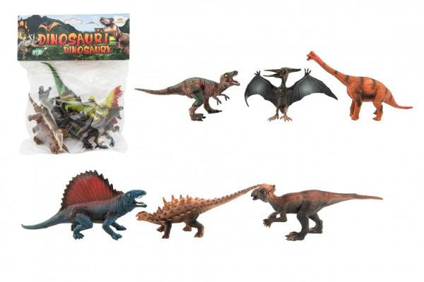 Teddies Dinosaurus 14-19 cm 6 ks