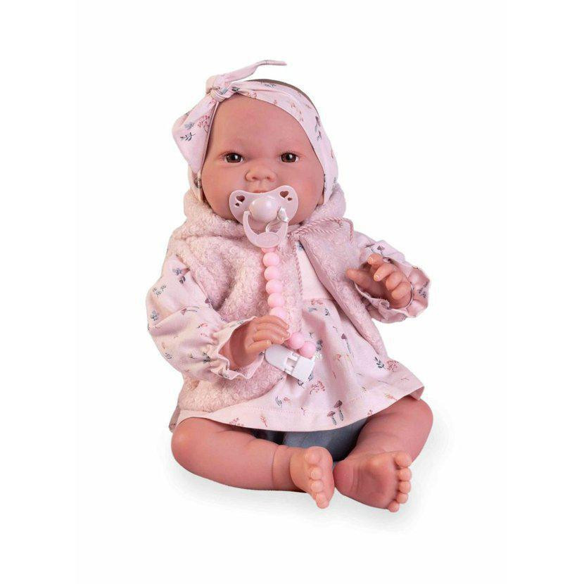Antonio Juan Sweet Reborn NICA 80322 - Realistická panenka s měkkým tělem 42 cm