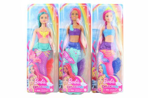 Mattel Barbie Kouzelná mořská víla asst GJK07
