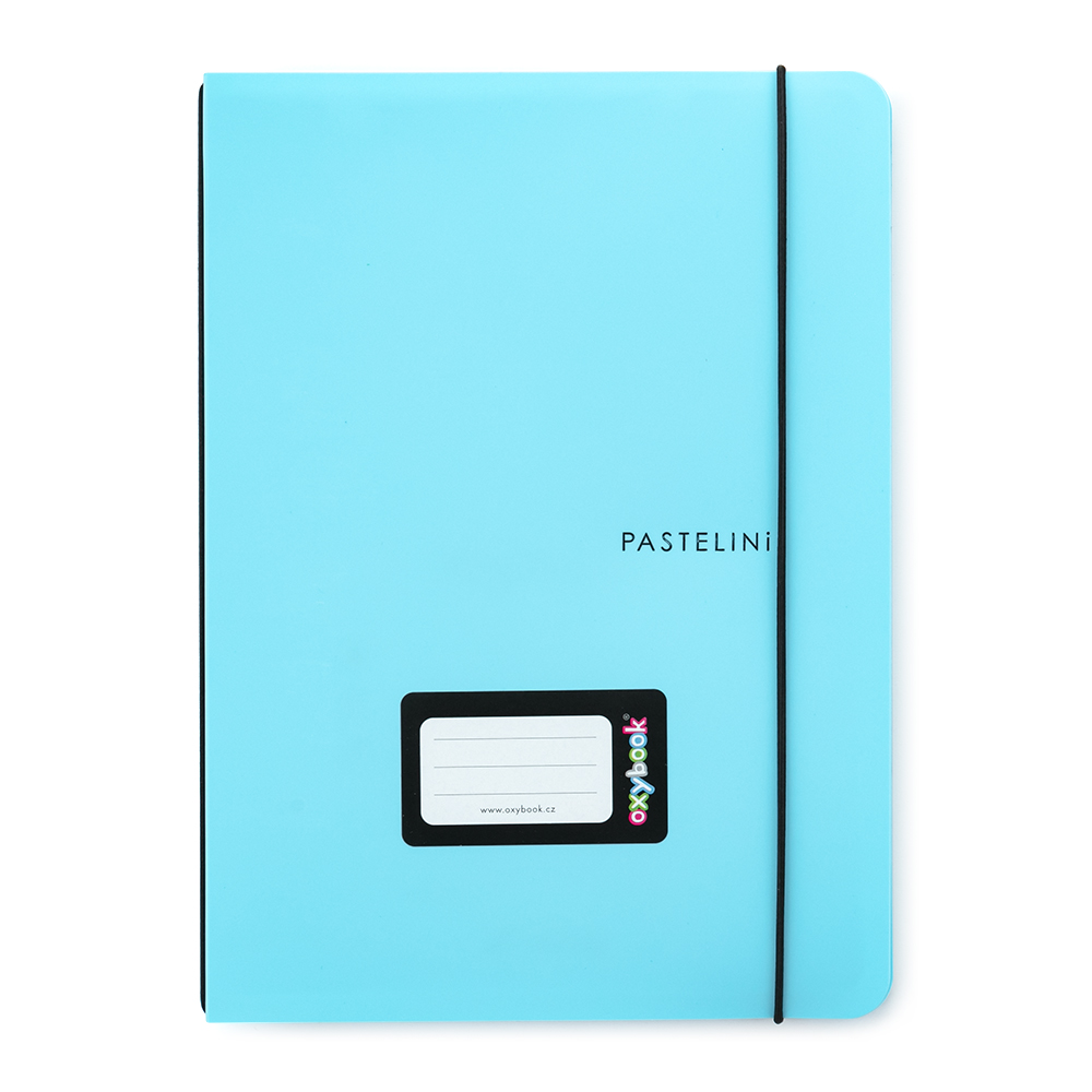 Karton P+P Sešit PP Oxybook A5 40 listů PASTELINI modrá