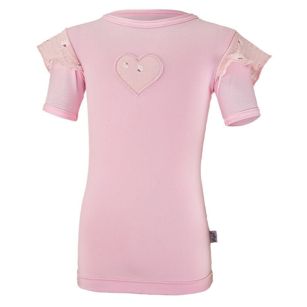 Little Angel(DITA) Tričko dívčí tenké KR UV 50+ Outlast® - růžová baby