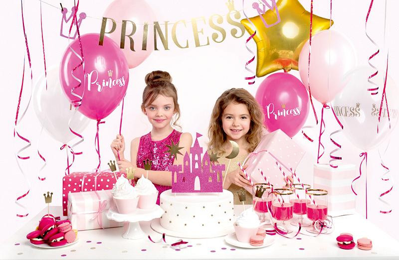 Party Deco Dekorační set na narozeninovou oslavu Princezna