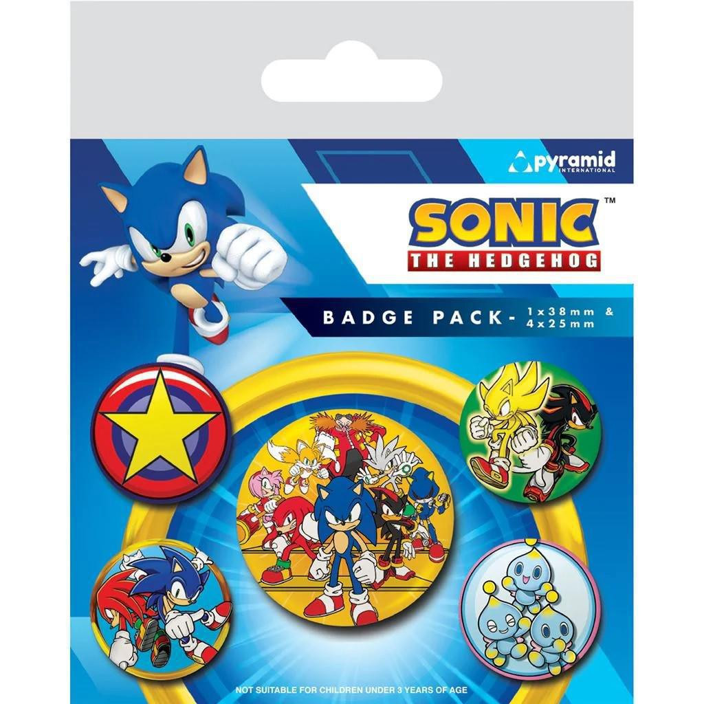 EPEE Set odznaků Sonic 5 ks