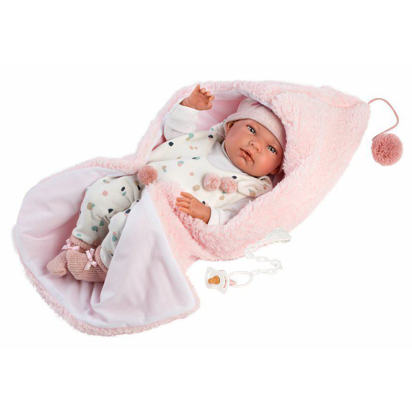 Llorens Obleček pro panenku miminko New Born velikosti 40-42 cm