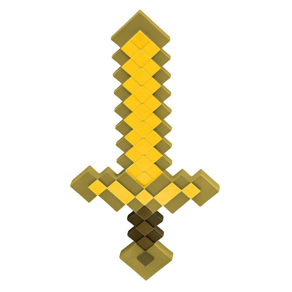 EPEE Minecraft meč zlatý