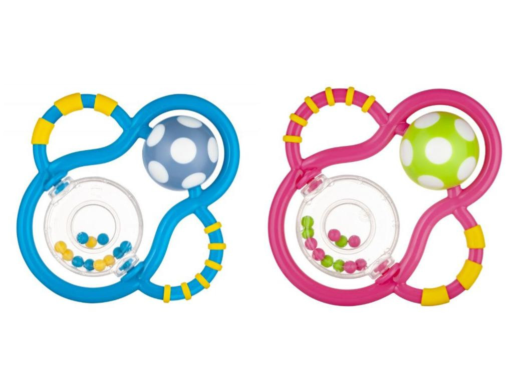 Canpol babies Chrastítko s barevnými kuličkami