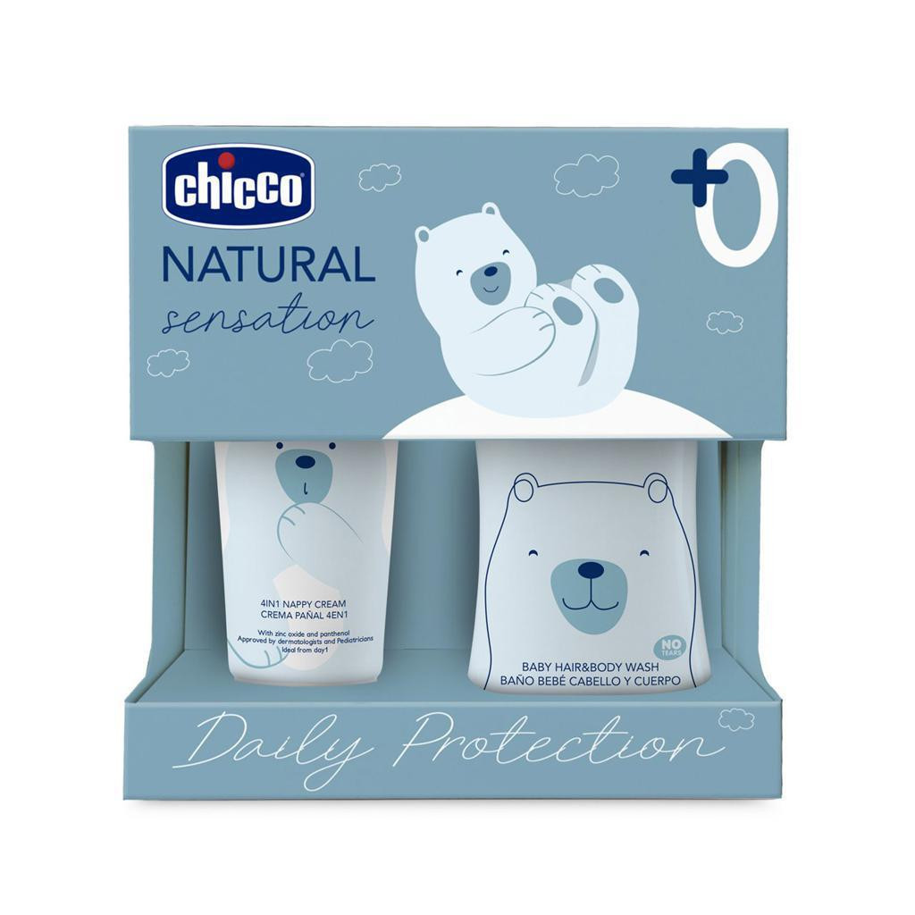 Chicco Set dárkový kosmetický Natural Sensation - Daily Protection 0 m+